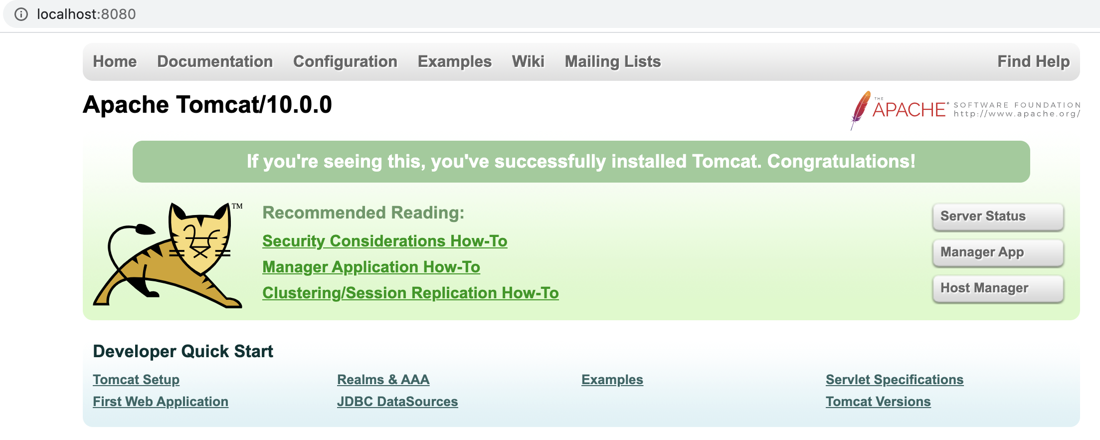 install tomcat for mac