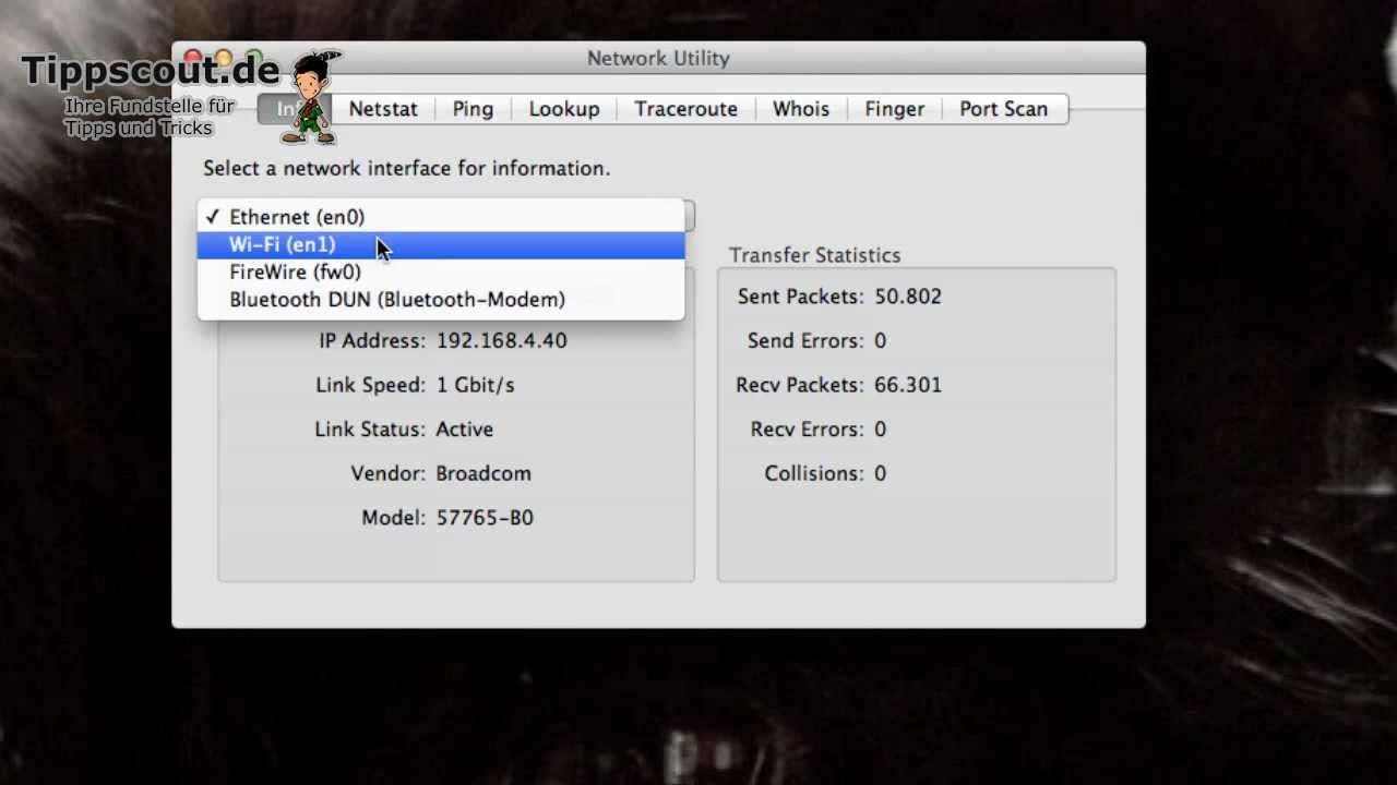 mac address for macbook